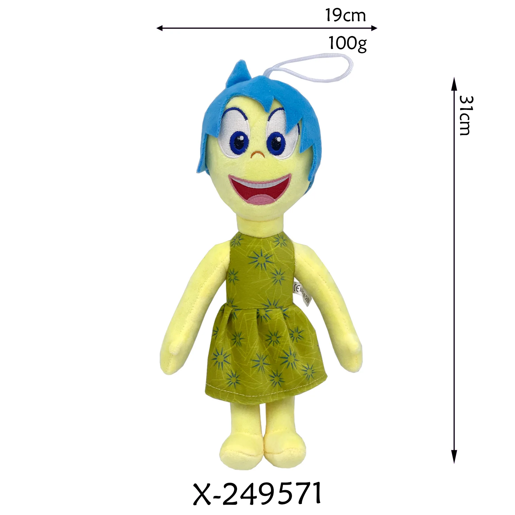 Плюшевые куклы Inside Out 2 плюшевая игрушка милая мультяшная кукла мягкая аниме