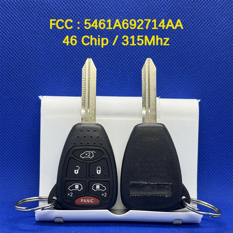 

CN087062 Оригинальный 6-кнопочный смарт-ключ дистанционного управления 46 чипов 315 МГц FCC 5461A692714AA Keyless Go для Jeep Dodge C-hrysler