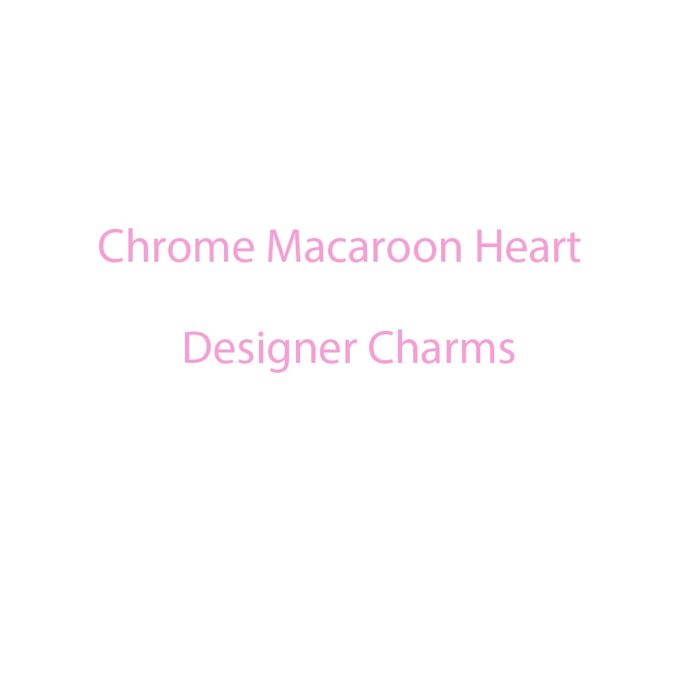 

Модные хром-сердца 20 шт., подвески для ногтей, красочные Макаруны, металлические кресты, сердца, дизайнерские искусства ногтей, роскошные ак...