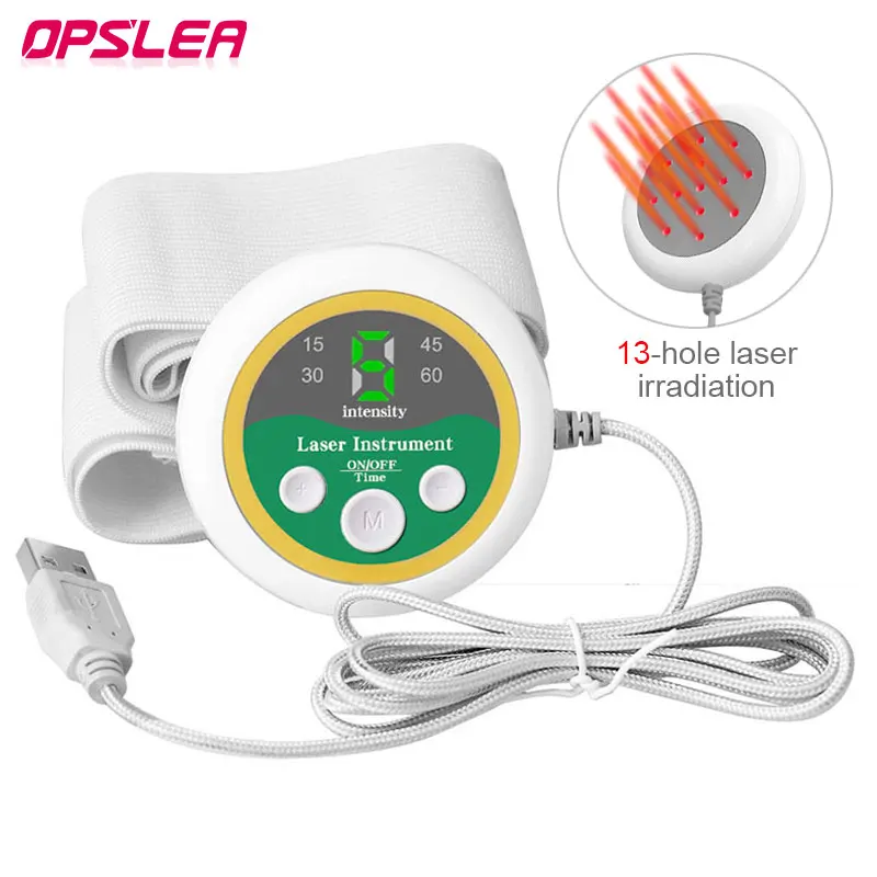 13 Holes 650nm Laser Physiotherapy Treat High Blood Pressure Diabetes Cerebral Thrombosis Dizzy LLLT Body Laser Therapy