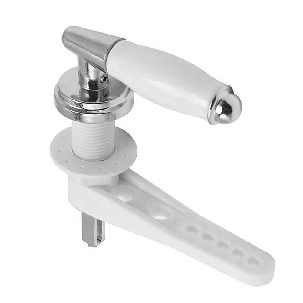 

Bathroom Toilet Flush Handle Angle Fitting Side Mount Toilet Lever Handle Split Toilet Wrench Toilet Tank Home Bathroom Accessor
