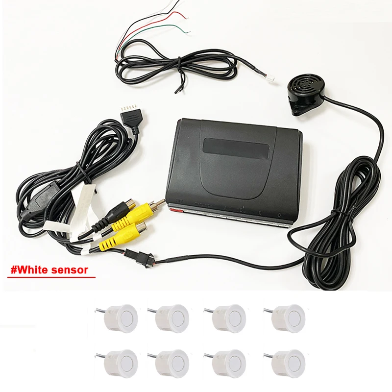 

Датчики парковки автомобиля, комплект системы автоматического детектора, автоматическое обратное резервное звуковое оповещение BEBE, звуковой индикатор сигнализации, зонд 12 В