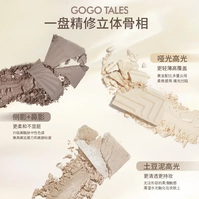 Палитра теней для контуринга натуральная долговечная редкая косметика