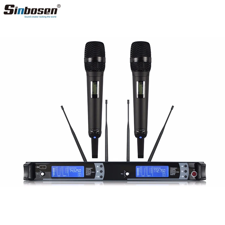 

AS-9K 2 Channel Uhf Professional Wireless Microphone Stage Performance