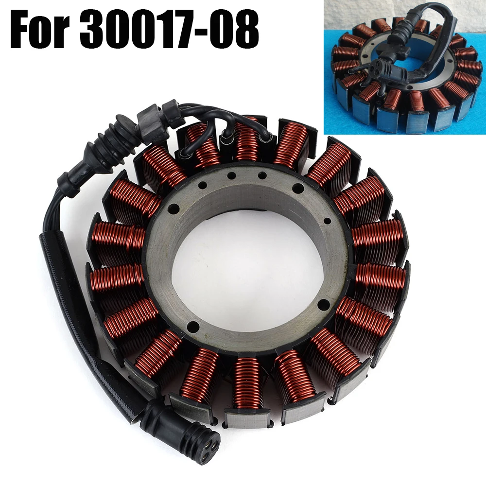 

Stator Coil For Harley Davidson 30017-08 FLS FLSTF FLSTN FLSTFB FLSTC FLSTF 103 Softail Fat Boy