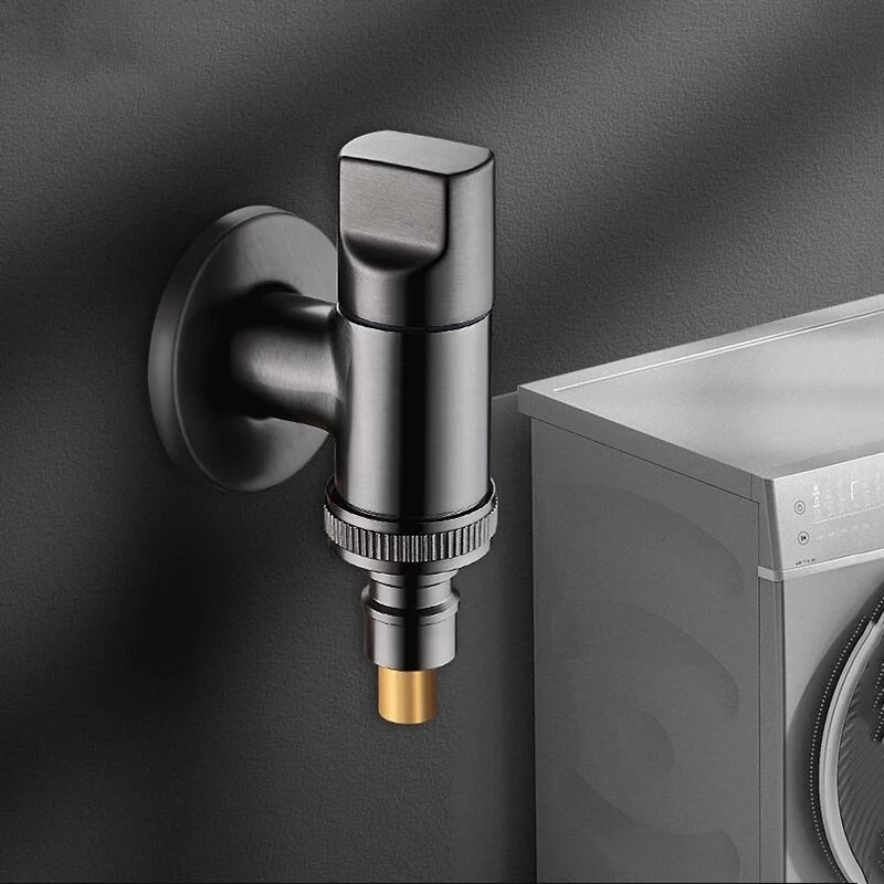 

Смеситель для стиральной машины, 4/6 точек, Универсальный автоматический ограничитель воды и антизачистка