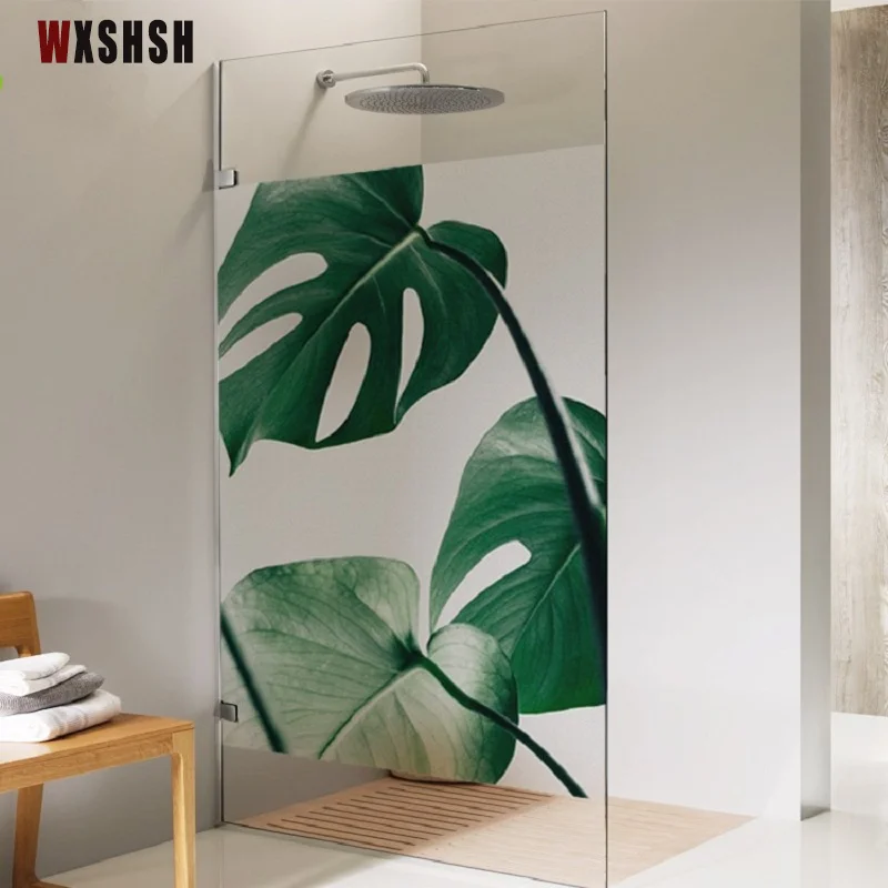 Статическая липкая оконная пленка размер на заказ стильная декоративная с