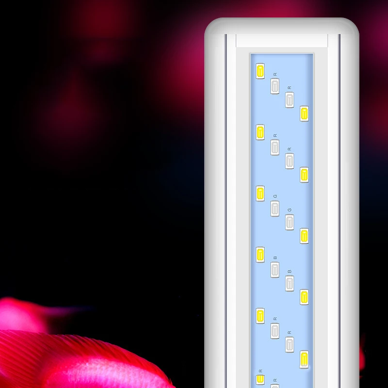 

Водонепроницаемый светодиодный светильник для аквариума, светильник для водных растений с зажимом, светильник для аквариума с регулируемо...