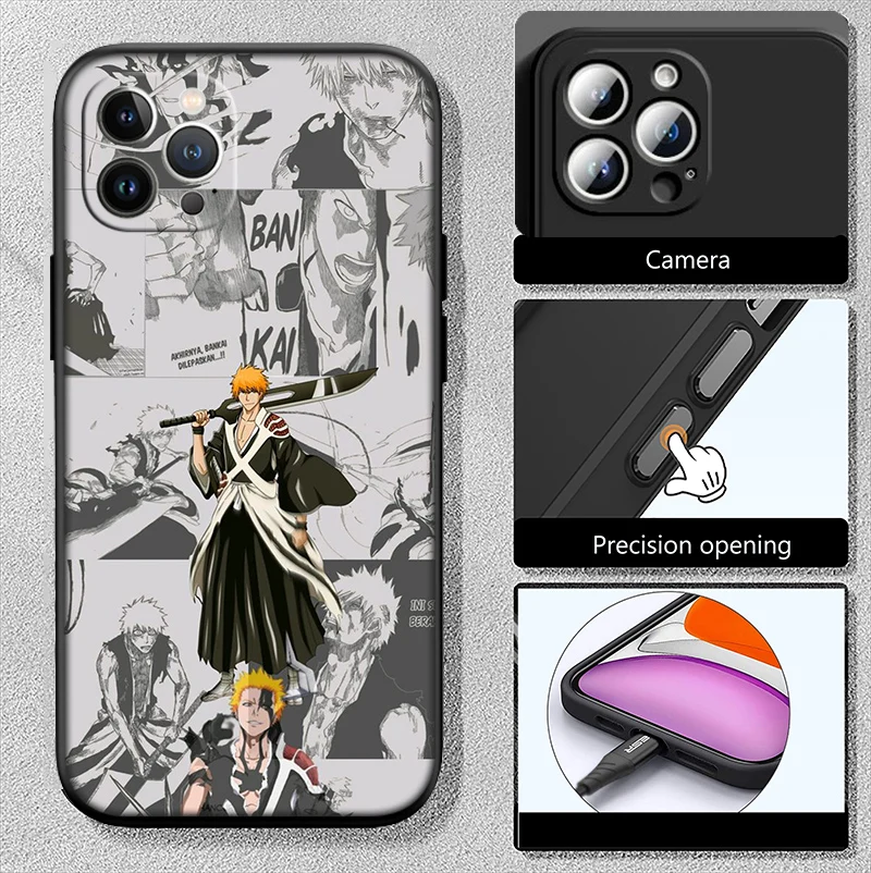 KH5 Bleach Новый высококачественный чехол для телефона Xiaomi Mi Poco F1 F2 F3 M2 M3 M4 M5 X2 X3 X4 GT NFC Pro