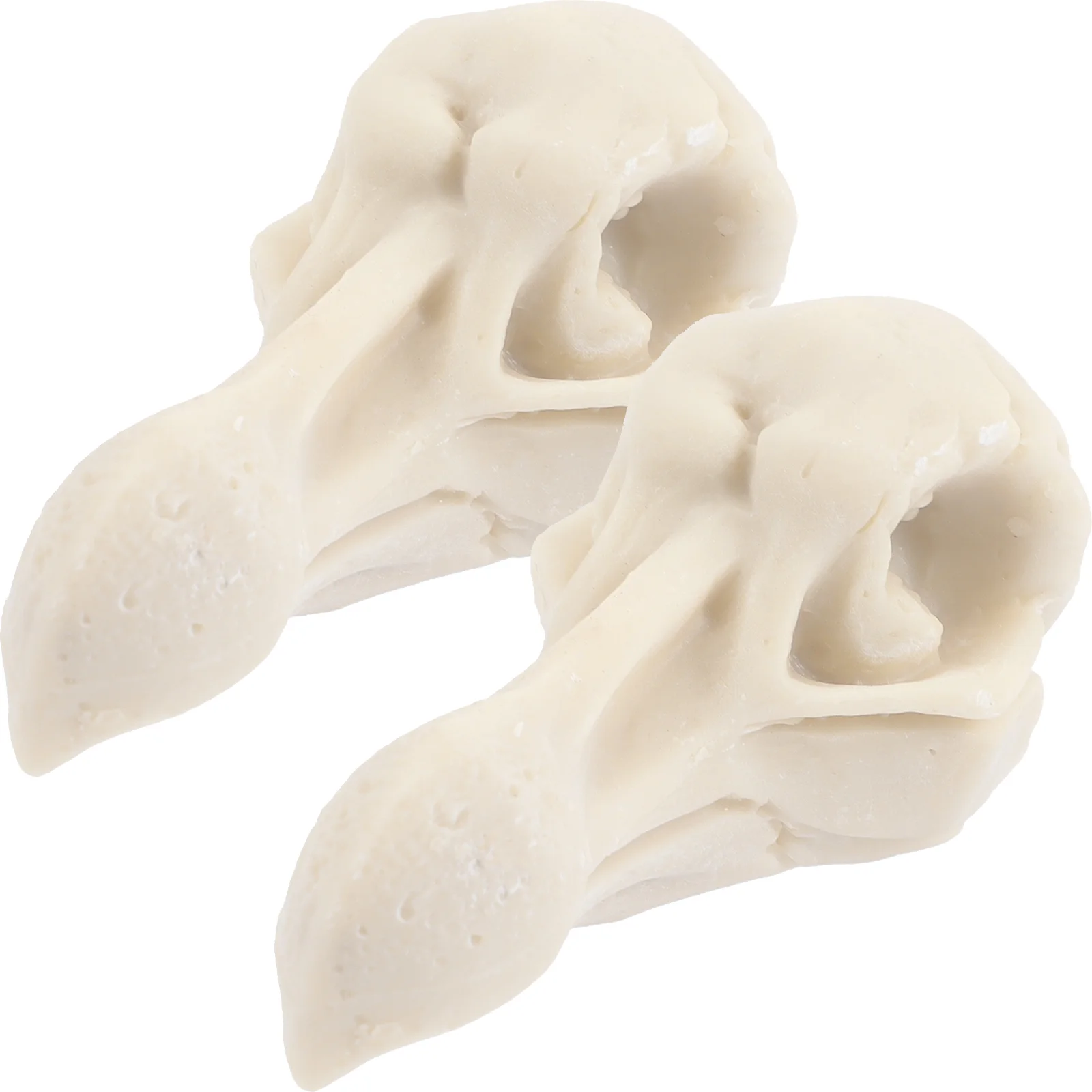 

Bird Decor Ornament Raven Artware Model Head Gothic Household Crow Figurine Resin Desktop Reliquary Party Furnishings Shaped