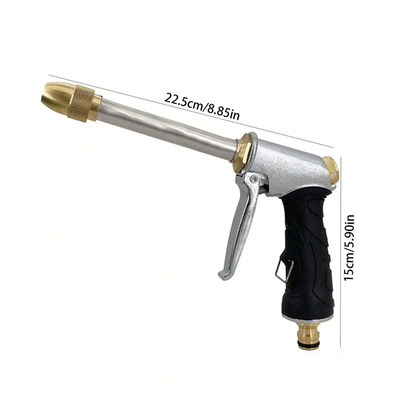 Расширяемый Волшебный Садовый Шланг С Металлическим Покрытием Водяной Пистолет