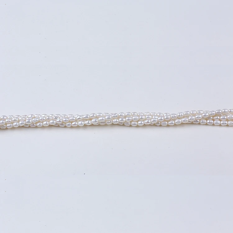 Лучшая цена 4-5 мм пресноводный натуральный жемчуг в форме белого риса распродажа