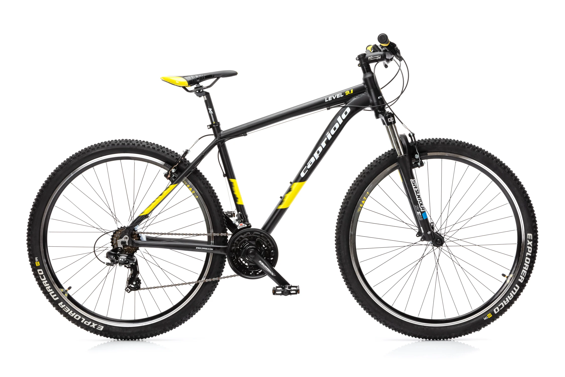 Велосипед CAPRIOLO MTB LEVEL 9.1 рама алюминий 19'' колёса 29'' (чёрный