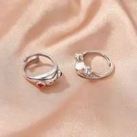 vintage frog ring for women smile frog toad rings adjustable ring wedding ring men gift