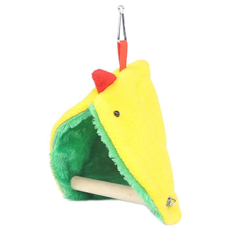 Искусственная Плюшевая Мягкая Игрушка Для Птиц Подвесное Гнездо Уютная Теплая