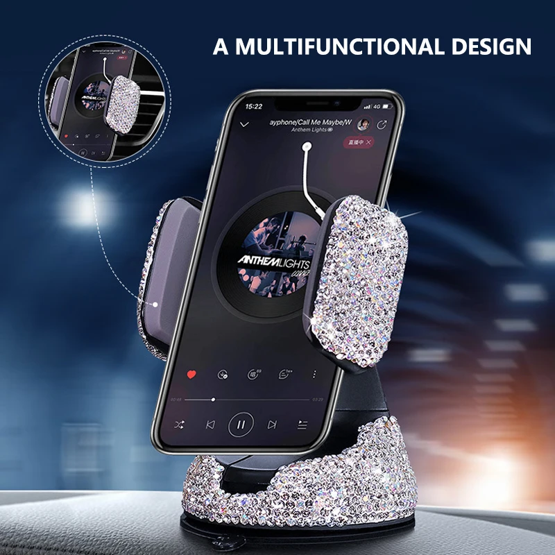 1 шт. Модный Универсальный Автомобильный держатель для сотового телефона девочек