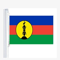 new caledonia flag90150cm 100 polyester bannerdigital printing