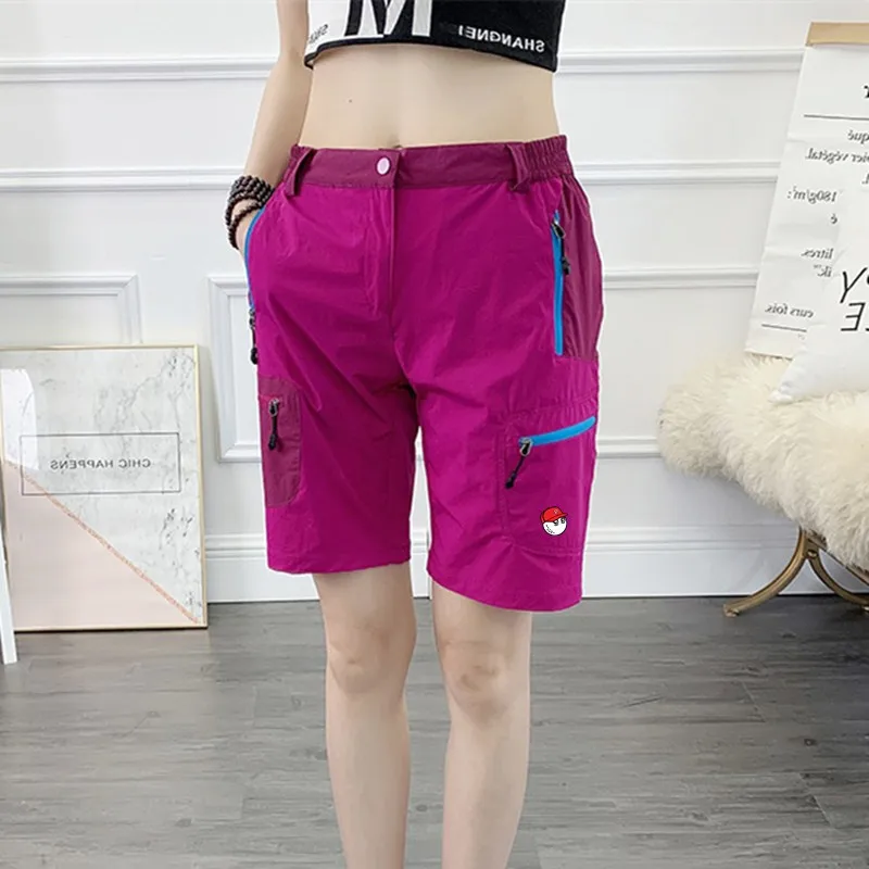 

Летние женские брюки для гольфа, уличные повседневные спортивные шорты, модная быстросохнущая эластичная Женская одежда для бега и фитнеса