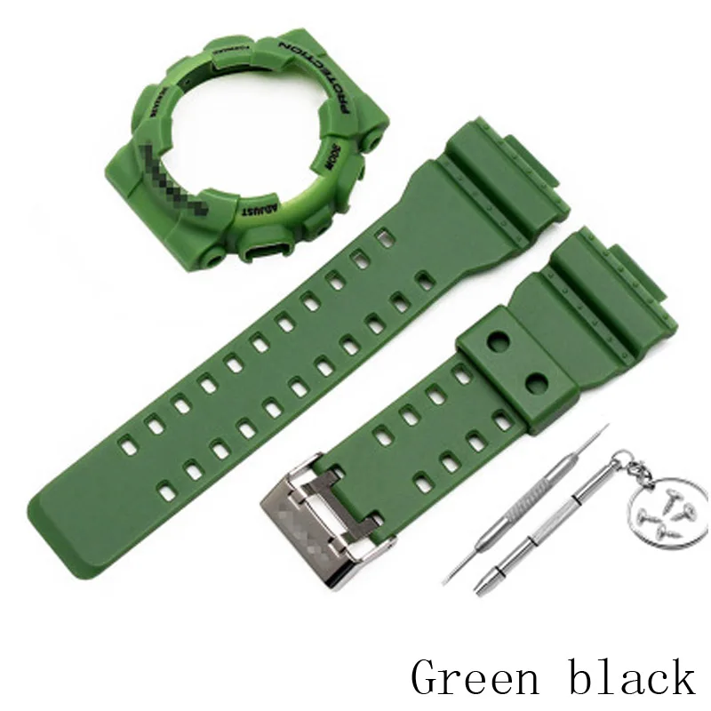 

Камуфляжный резиновый чехол для Casio G-SHOCK GA-110 GA-100 / GD-120 5146 5081, аксессуары для часов