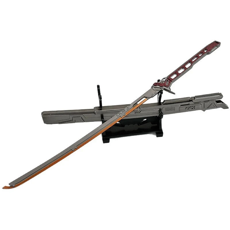 30 см Arena Breakout Cyberpunk Katana Совместные модели Брелок Игровая периферия Модели меча с оболочкой Украшения (art.: 3920d2812030b) - 3920d2812030b