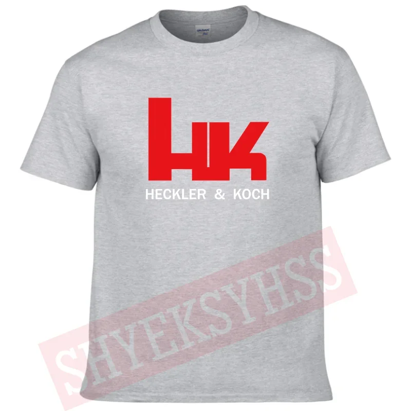 Футболка Heckler Koch с логотипом для мужчин и женщин футболка стрельбы на открытом