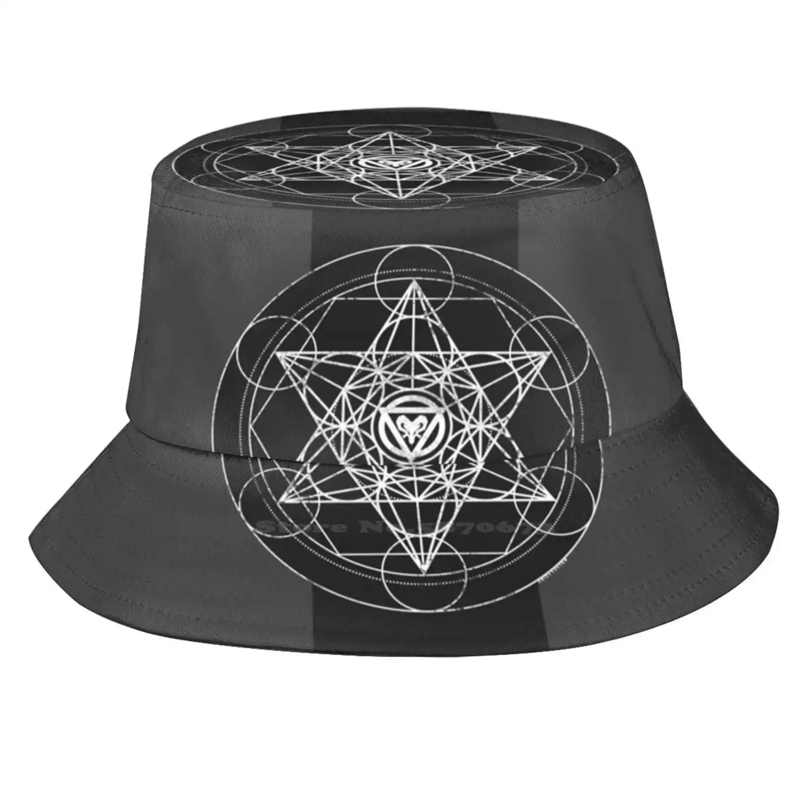 

Панама metatron's Cube, Пляжная Женская дышащая Солнцезащитная шапка, персонализированная графика Овен, куб Metatrons, арчанель, иудаизм, гармония