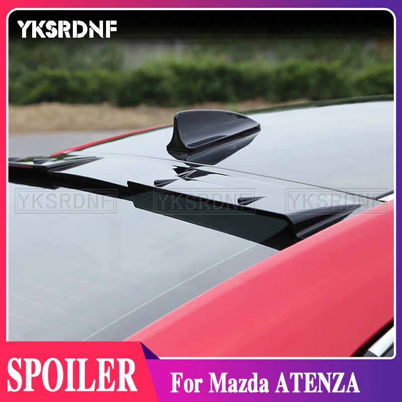 

YKSRDNF For Mazda ATENZA 2014-2020 2021 modified top wing dedicated spoiler tail fixed wind wing Car accessories