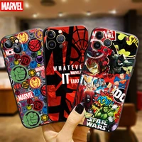marvel avengers for apple iphone 11 12 13 pro max 12 13 mini x xr xs max se 6 6s 7 8 plus phone case tpu coque silicone cover