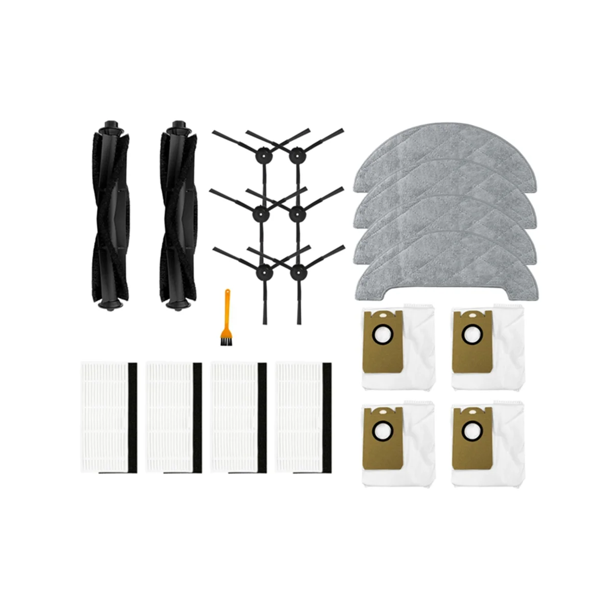 

Для S9 основная боковая щетка Швабра Hepa фильтр тряпки пылесборник аксессуары запасные части