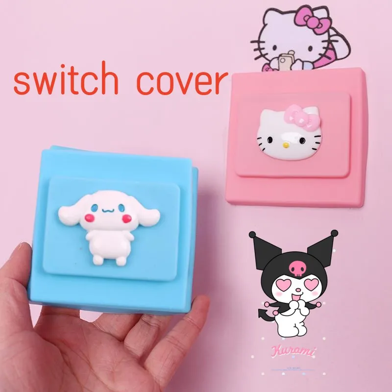 

Защитный чехол с аниме Kuromi для переключателя, декоративный пылезащитный чехол для переключателя с изображением героев мультфильмов Hellokitty для спальни, гостиной
