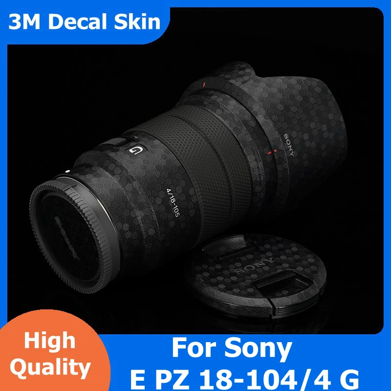 

SELP18105G Camera Lens Sticker Coat Wrap Protective Film Body Protector Decal Skin For Sony E PZ 18-105 F4 18-105mm F/4 G OSS