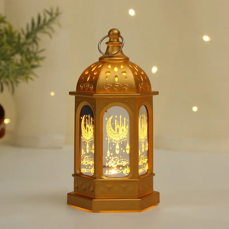 2022 EID MUBARAK светодиодный фонарь украшение для дома исламского праздника вечеринки
