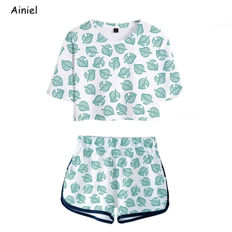 Лидер продаж футболка с перекрестными животными для игр и шорты спортивный