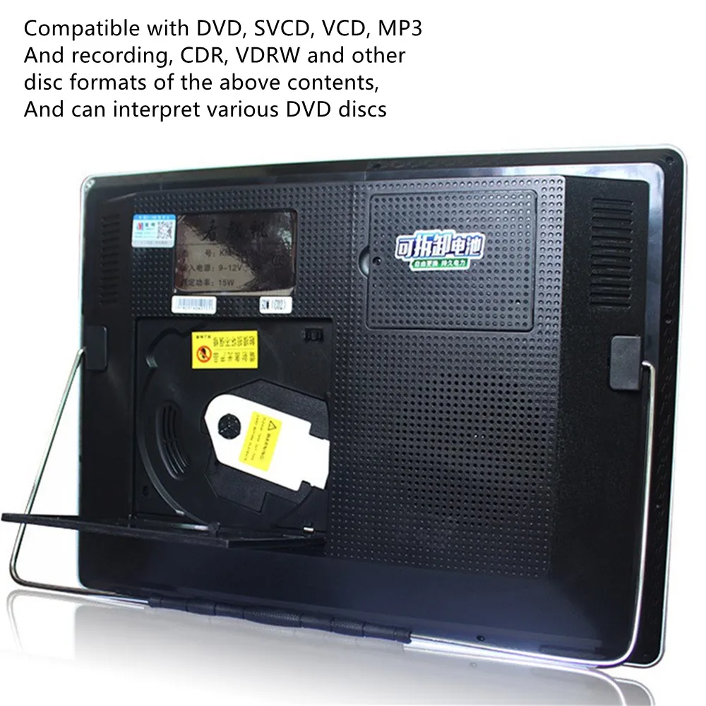 Фото 25-дюймовый порт DVD VCD Player динамик HD видео игровой автомат MP4 3 мобильное аудио пение с AV ТВ порт усиленный экран №3