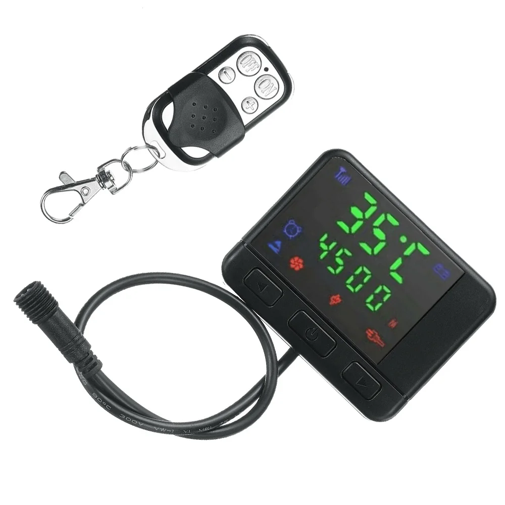 

Portable Useful Durable LCD Monitor Switch Controller For Air Diesel Parking Heater Remote Control Accessories