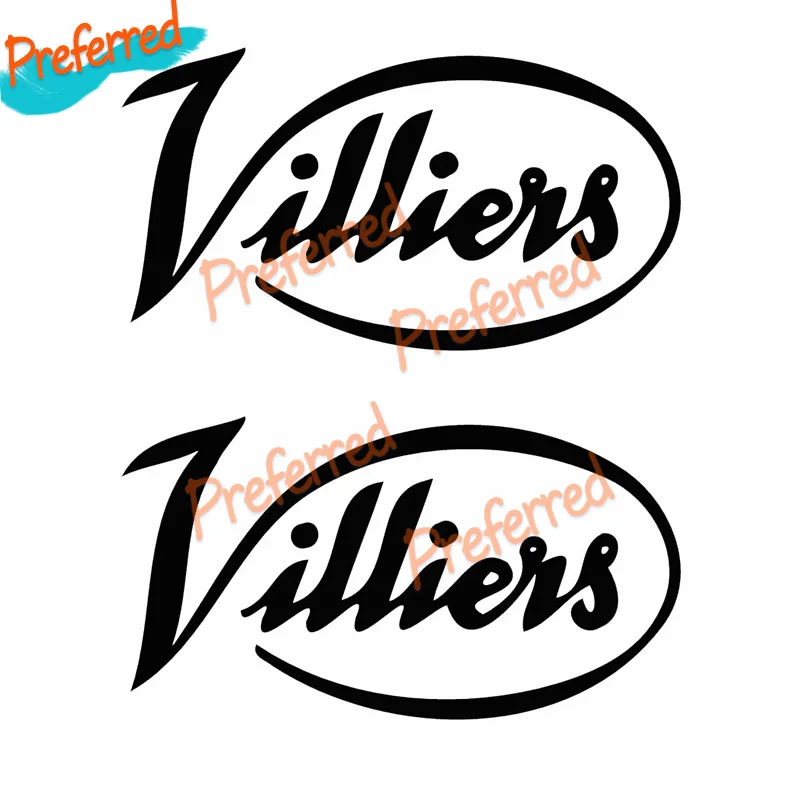 Фото 2 наклейки Villiers Decal Sticker Pre65 Trials Twinshock Motocross Kart 210 Challenge, настраиваемые в любом размере — без фона №2