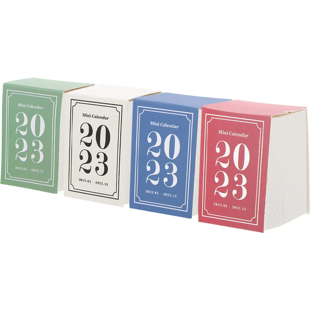 

Calendar Desktop Planner Daily Schedule Desk Tablestandingmonthly Notepad Mini Yeartear Standbottom Off Paper Business Pocket