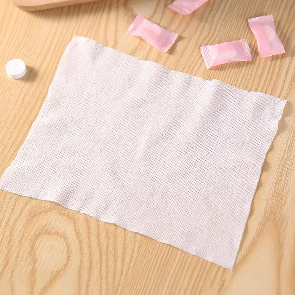 

Face Towel Comfortable Easy to Carry Traveling Outing Disposable Washing Face Towel Pure Cotton Compressed Towel for Hotel