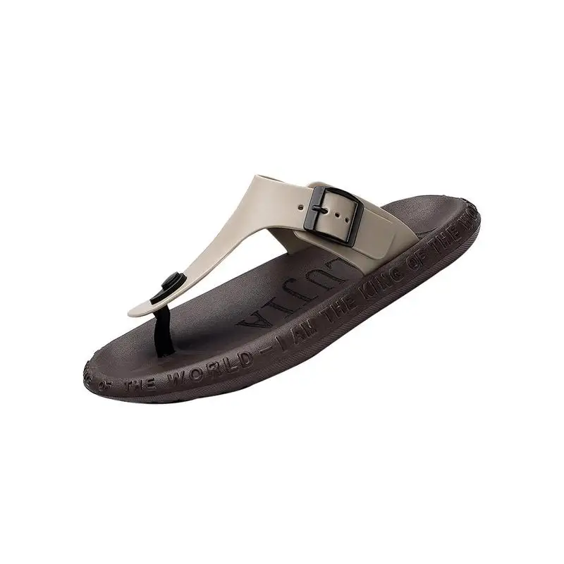 

Mens Flip-Flops Thongs Sandals EVA Flat Comfort Slippers Wear Resistant Anti-Slip Athletic Sandal With Arch Support For Outdoor