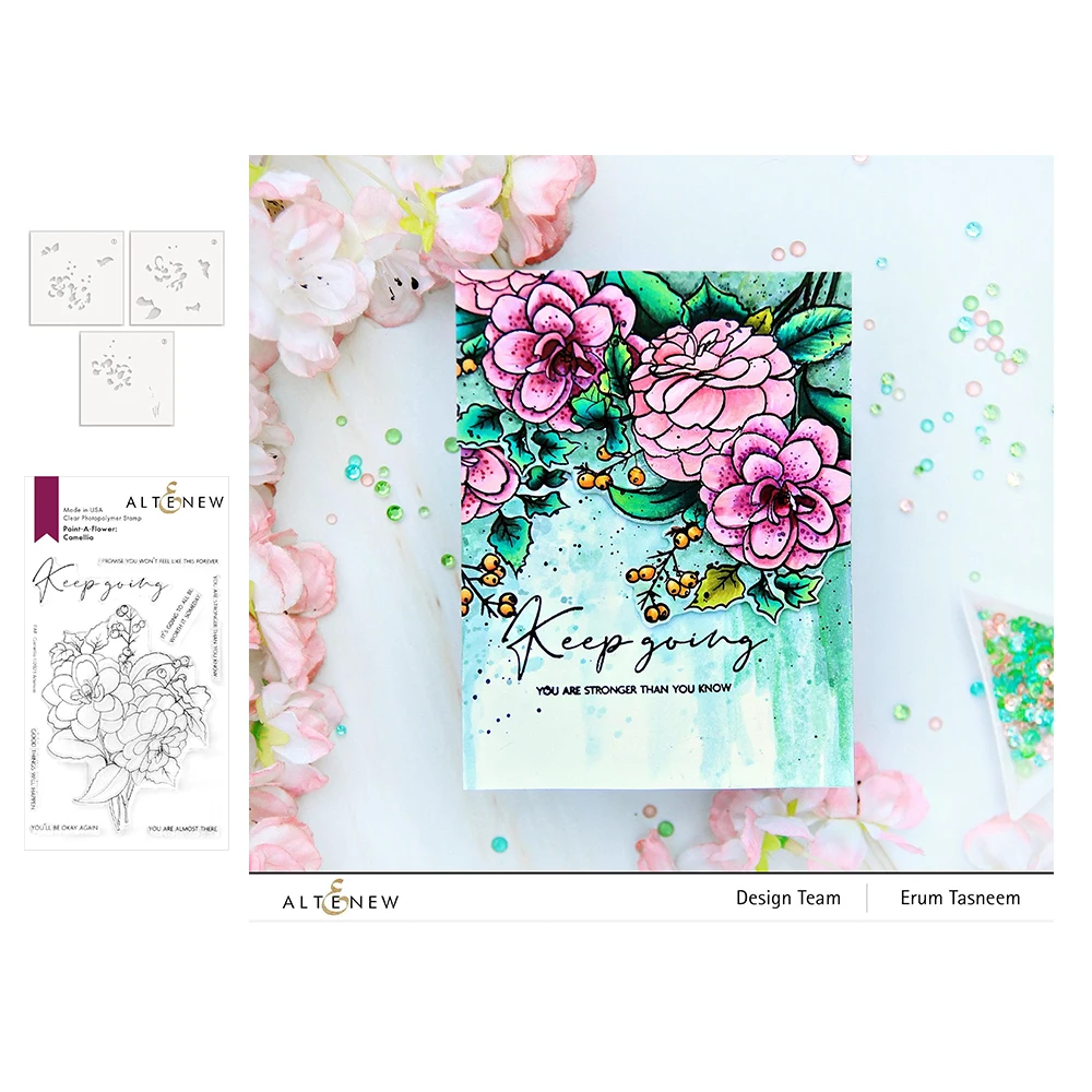 

Paint a Flower Spring New Paper Craft Metal Cutting Dies Stamps Set Handmade Diy Greeting Card Diary Decoration Drawing Stencils
