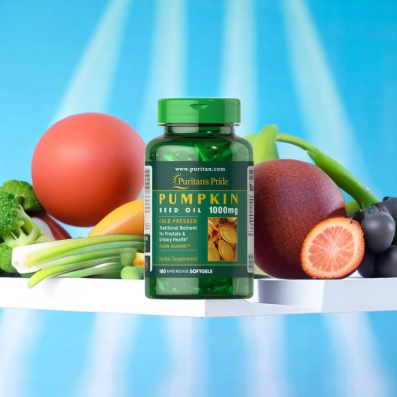 

1 bottle Pure Natural Pumpkin Seed Oil Capsules, Antioxidants, Promotes Health, Enhances Nourishment, Strengthens Immunity!
