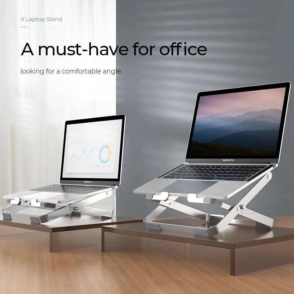 

Подставка для ноутбука Macbook Air Pro, алюминиевая складная подставка для ноутбука, держатель для ноутбука, подставка для планшета и телефона