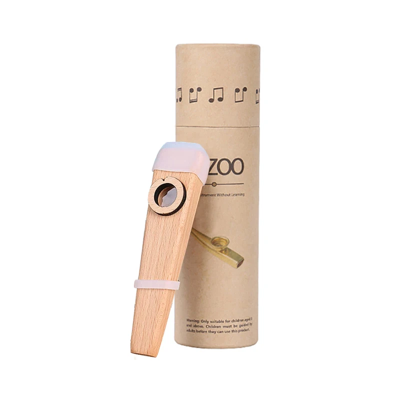 Wooden Kazoo Kazoo Wooden Flute Guitar Ukulele Accompaniment Beginners To Play The Flute Are Simple To Learn The Instrument