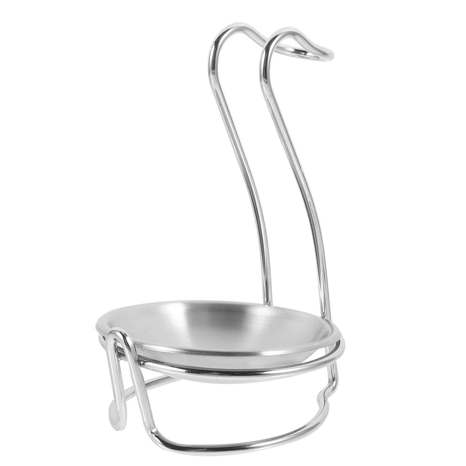 

Stainless Steel Spoon Rest Cutlery Stand Display Rack Storage Holder Soup Spoons Colander Upright