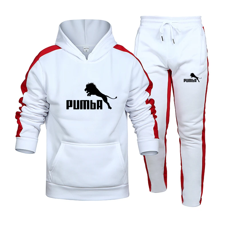 New Adios Mannen Herfst Winter Sets Rits Hoodie + Broek Stukken Casual Trainingspak Mannelijke Sportkleding Gym Merk Kleding