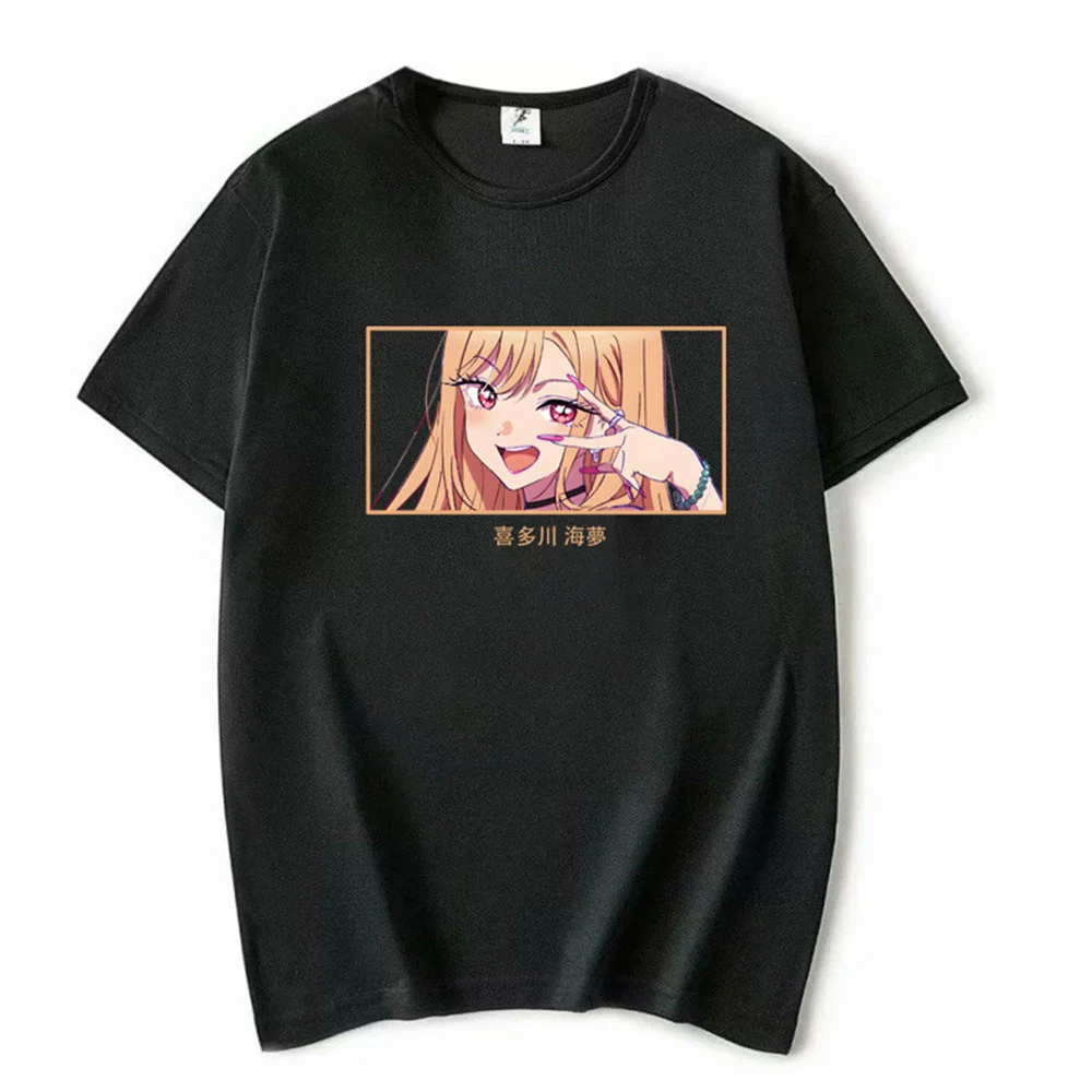 

My Dress Up Darling t-shirt Marin Kitagawa fashion T shirts Premium Cotton Casual Style Tees