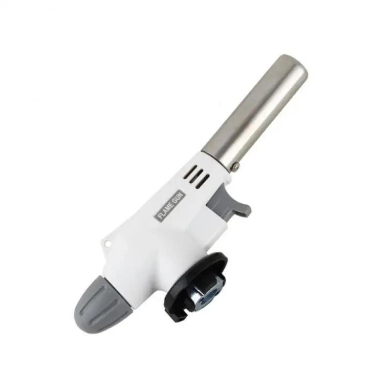 

Adjustable Temperature Electronic Igniter Moisture-proof Adjustable Size Spray Gun 1350℃ Small Welding Torch Flame Gun Windproof