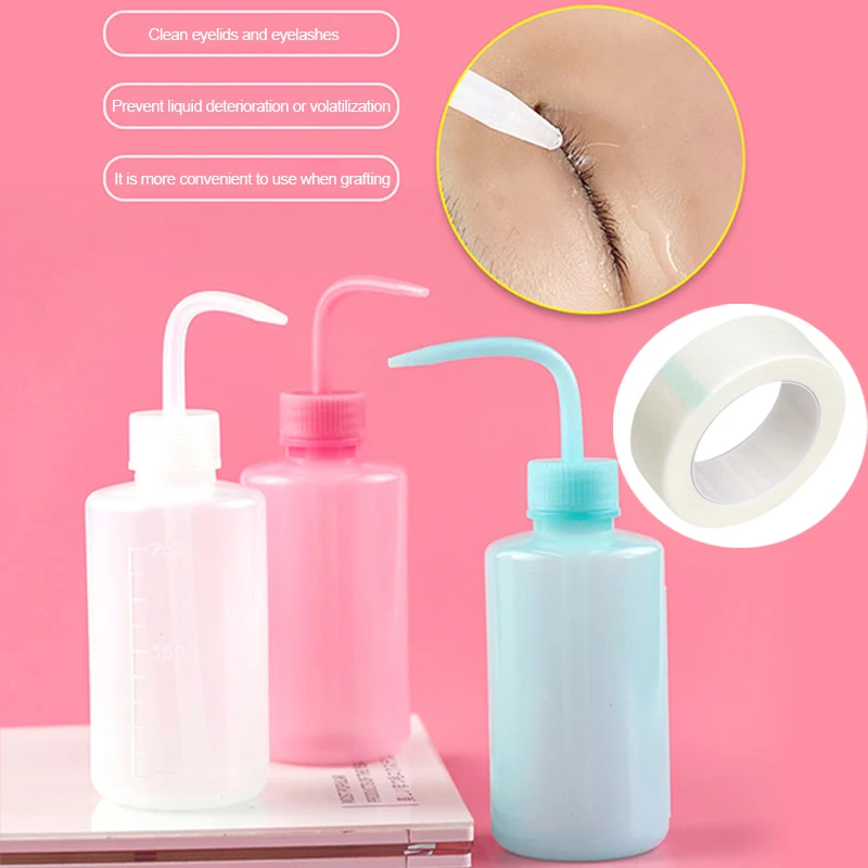 Бутылочка для ухода за ресницами герметичная с лентой |