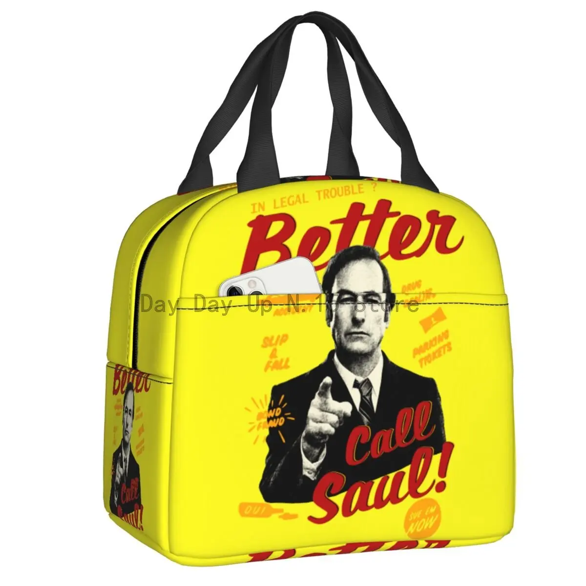 

Многоразовый Ланч-бокс Better Call Saul, женский водонепроницаемый термоохладитель Saul Goodman, изолированный Ланч-бокс с едой для детей и школьников