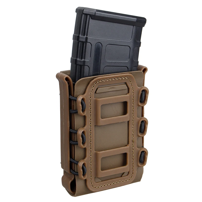 

IDOGEAR Soft Shell Rifle Mag Carrier Tactical Magazine Pouches 5.56mm 7.62mm G Code Military Airsoft Holster Fastmag IG-BG3516